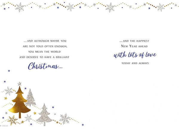 Mum and Dad Christmas card