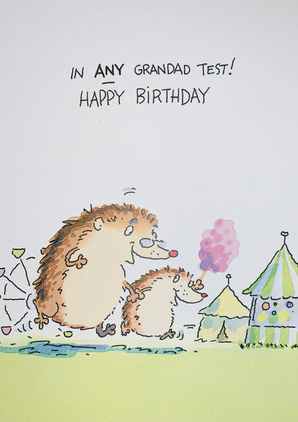 Grandad birthday card - funny
