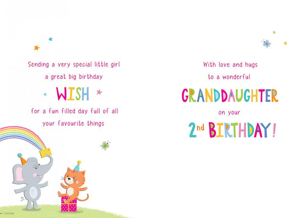 Birthday Granddaughter 2nd