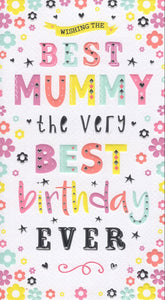 Mummy birthday card