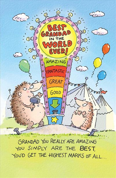 Grandad birthday card - funny