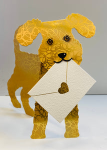 3D dog card