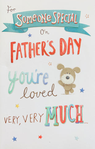 Someone Special Father’s Day card cute dog