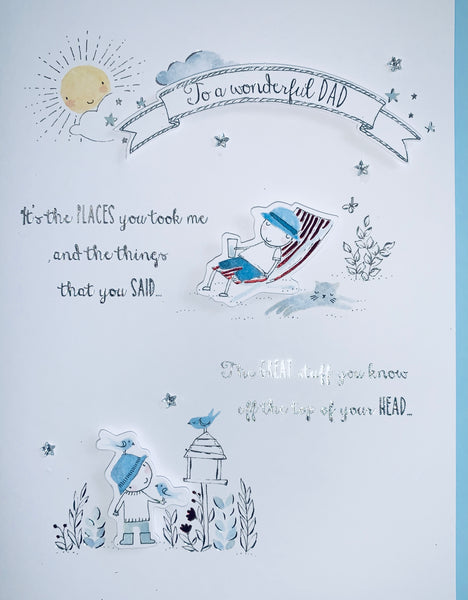 Dad Father’s Day card- cute