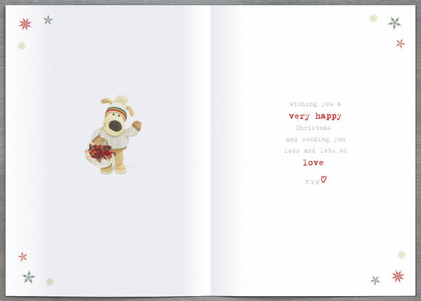 Nannie Christmas card - Boofle
