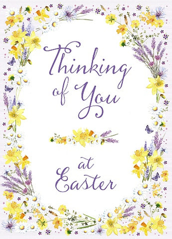 Easter card- thinking of you