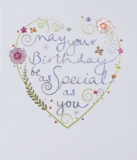 General birthday card for her- special birthday