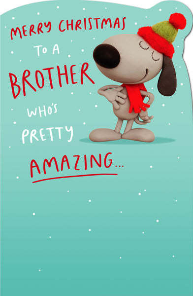 Brother Christmas card - funny