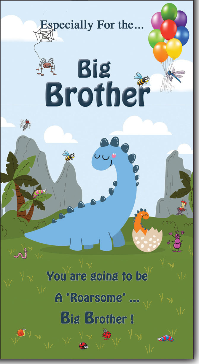 Big brother congratulations card