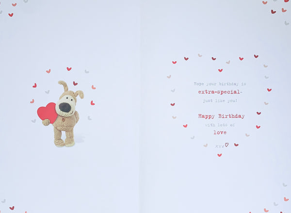 One I love birthday card - Boofle