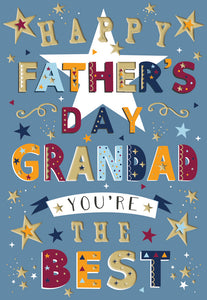 Grandad Father’s Day card- best Grandad