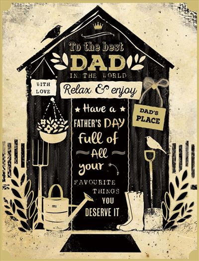 Dad Father’s Day card- gardening