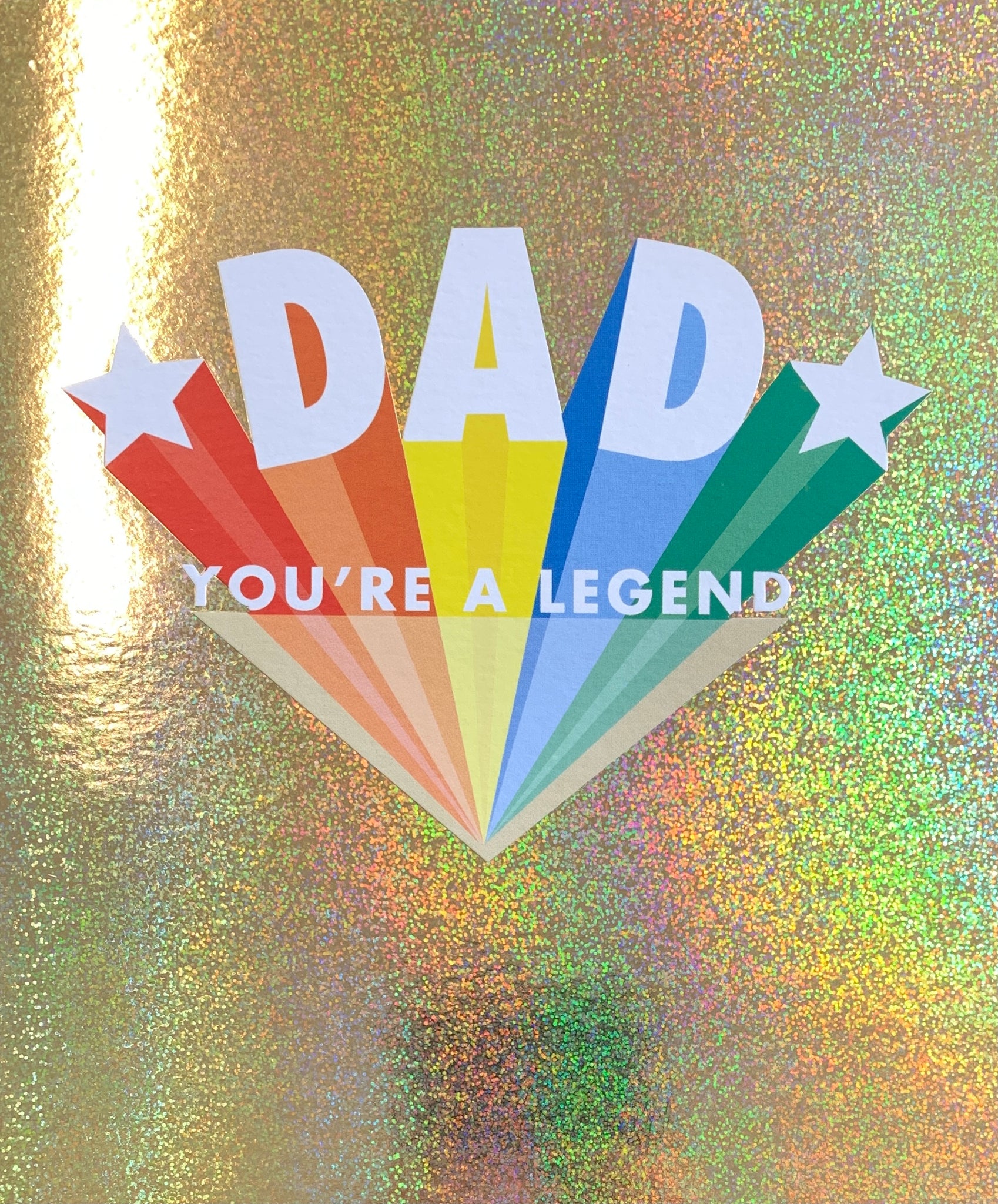 Dad Father’s Day card- legend