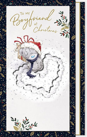 Me to you - Boyfriend Christmas card- large card