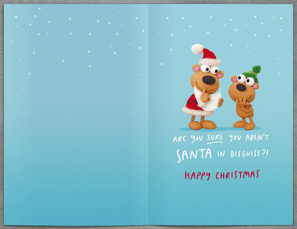 Grandad Christmas card - funny