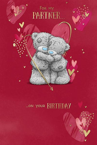 Me to you - partner birthday card