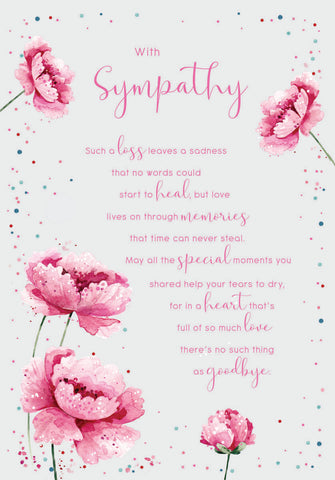 Sympathy card