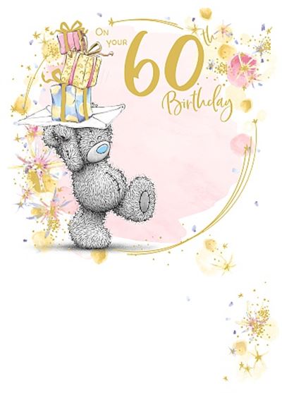 Me to you 60th cute birthday card