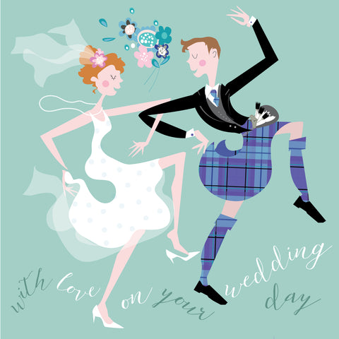 Wedding day- Scottish wedding