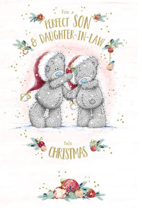 Me to you -Son and Daughter-in-law Christmas card