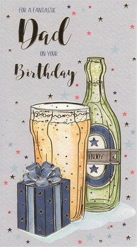 Dad birthday card- birthday beers
