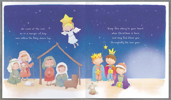 Religious children’s Christmas card