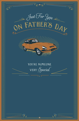 Someone Special Father’s Day card- car
