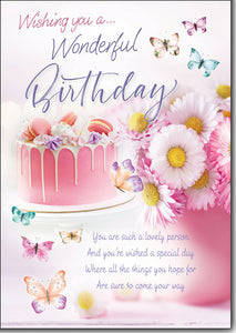 General birthday card for her- sentimental verse