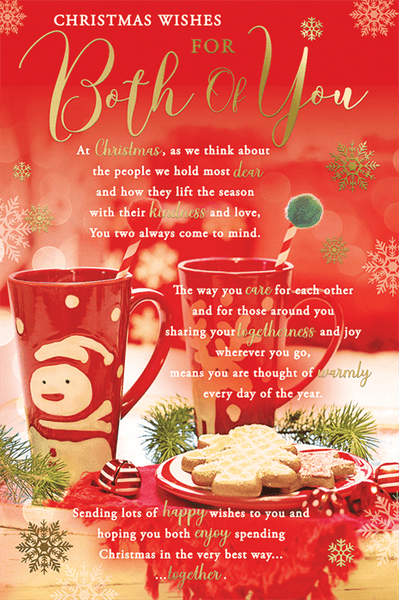 To both of you Christmas- long verse