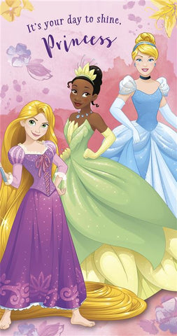 Birthday card - Disney Princesses