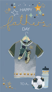 Father’s Day card -football