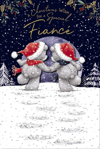 Me to you - Fiancé Christmas card