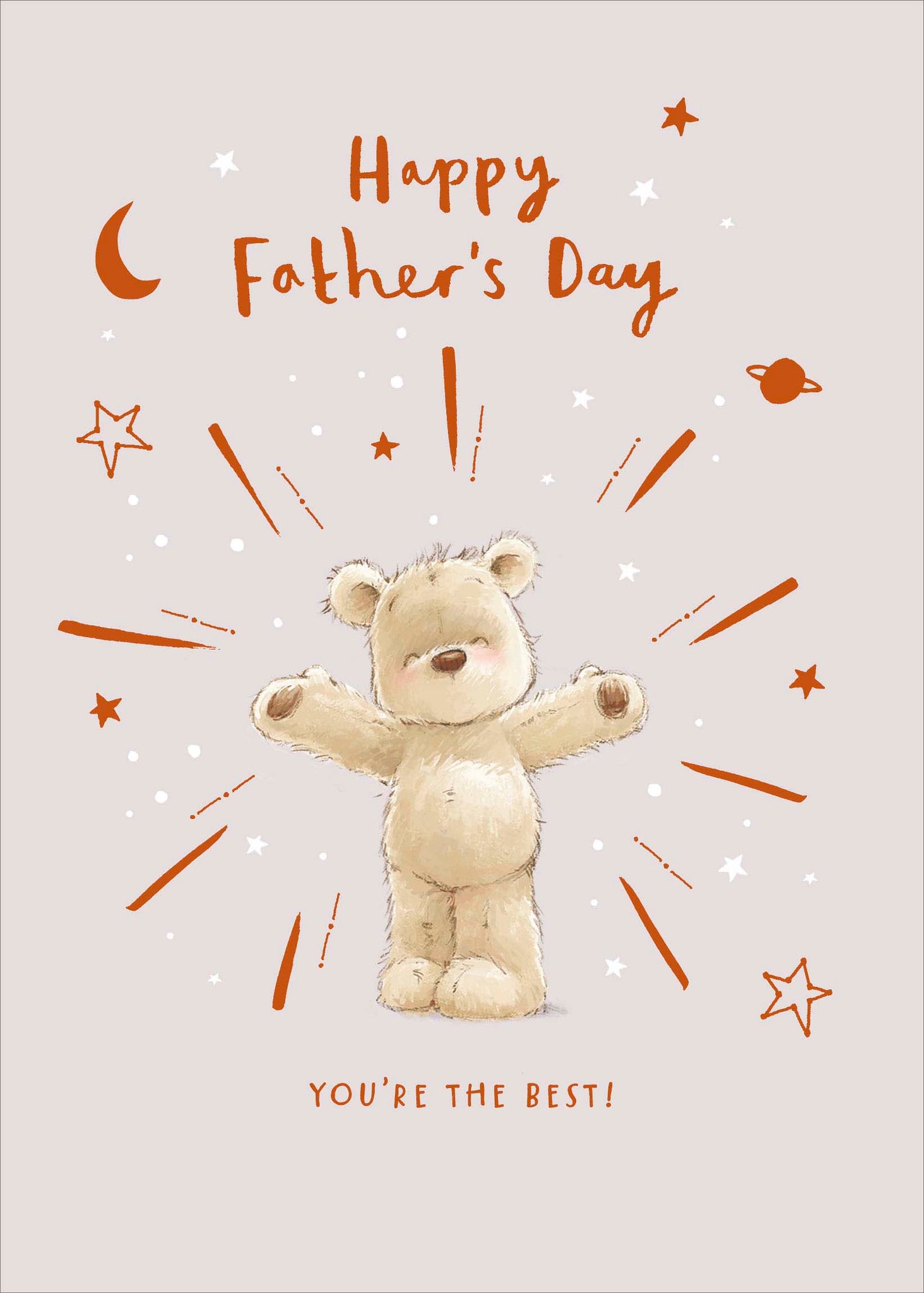 Dad Father’s Day card- cute bear