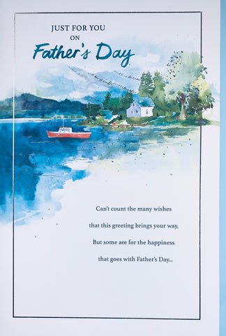 Father’s Day card- traditional greeting card