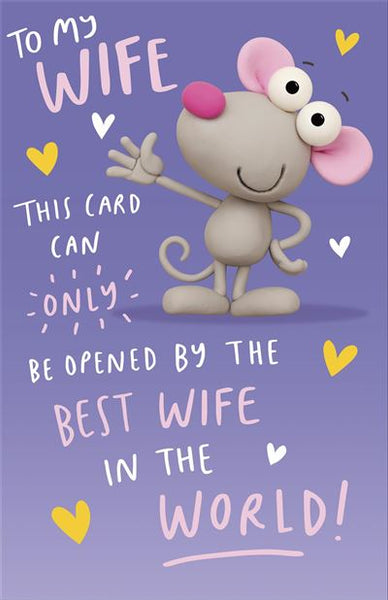 Funny Wife birthday card