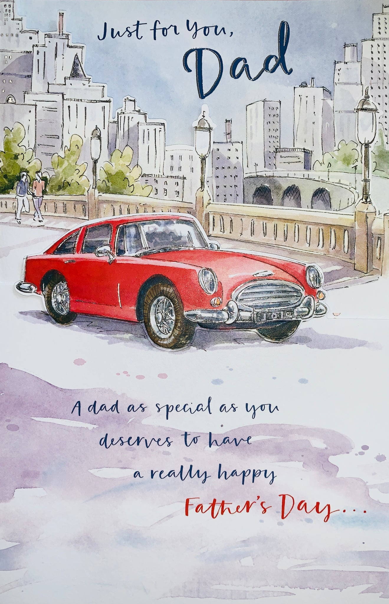 Dad Father’s Day card- traditional vintage car