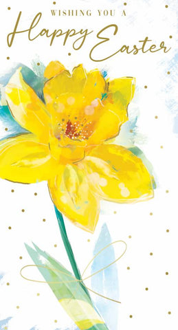 Easter card- daffodil