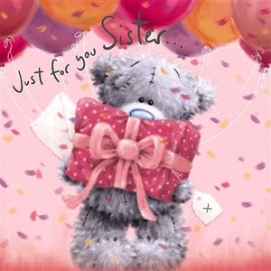 Me to you - Sister birthday card