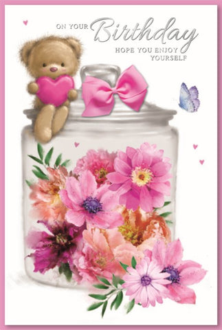 General birthday card for her- cute bear