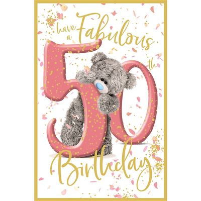 Me to you 50th birthday card