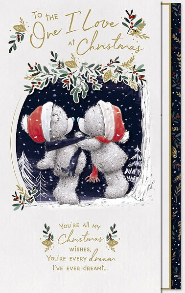 Me to you - One I love Christmas card- large card